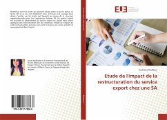 Etude de l'impact de la restructuration du service export chez une SA - Khalfaoui, Soukaina