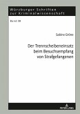 Der Trennscheibeneinsatz beim Besuchsempfang von Strafgefangenen