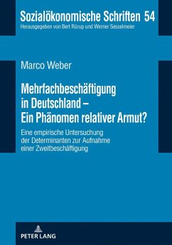 Mehrfachbeschäftigung in Deutschland - Ein Phänomen relativer Armut? - Weber, Marco