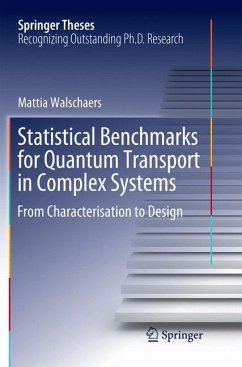 Statistical Benchmarks for Quantum Transport in Complex Systems - Walschaers, Mattia