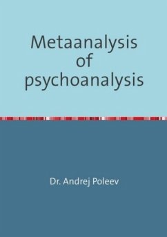 Metaanalysis of psychoanalysis - Poleev, Andrej