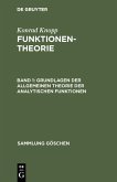 Grundlagen der allgemeinen Theorie der analytischen Funktionen (eBook, PDF)