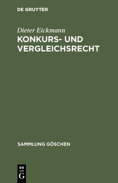 Konkurs- und Vergleichsrecht (eBook, PDF) - Eickmann, Dieter