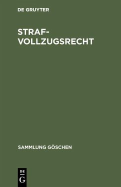 Cover Strafvollzugsrecht (eBook, PDF)