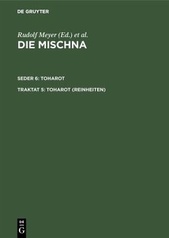 Cover Toharot (Reinheiten) (eBook, PDF)