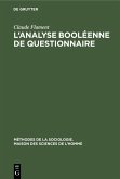 L'analyse booléenne de questionnaire (eBook, PDF)