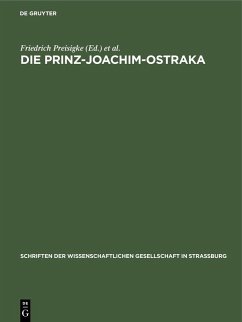 Cover Die Prinz-Joachim-Ostraka (eBook, PDF)