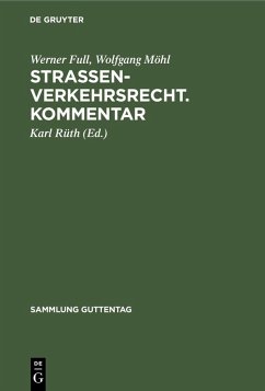 Cover Straßenverkehrsrecht. Kommentar (eBook, PDF)