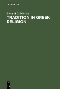 Cover Tradition in Greek Religion (eBook, PDF)