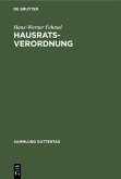 Hausratsverordnung (eBook, PDF)