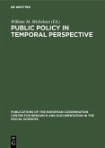 Public policy in temporal perspective (eBook, PDF)