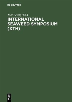 Cover International Seaweed Symposium (Xth) (eBook, PDF)