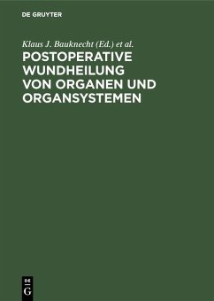 Cover Postoperative Wundheilung von Organen und Organsystemen (eBook, PDF)