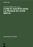 Livre et société dans la France du XVIIIe siècle (eBook, PDF)