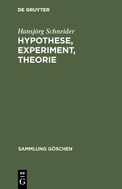 Hypothese, Experiment, Theorie (eBook, PDF) - Schneider, Hansjörg