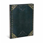 Paperblanks Midnight Rebel the New Romantics Hardcover Ultra Lined Elastic Band Closure 144 Pg 120 GSM