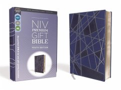 Niv, Premium Gift Bible, Youth Edition, Leathersoft, Blue, Red Letter Edition, Comfort Print - Zondervan