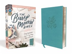 Niv, Busy Mom's Bible, Leathersoft, Teal, Red Letter Edition, Comfort Print - Zondervan