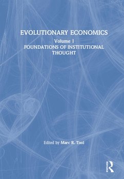 Evolutionary Economics: v. 1 (eBook, PDF) - Tool, Marc R.
