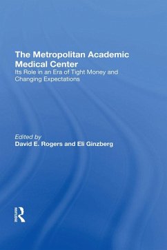 Cover The Metropolitan Academic Medical Center (eBook, PDF)