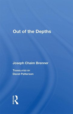 Out Of The Depths (eBook, PDF) - Brenner, Joseph Chaim; Patterson, David