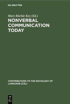 Cover Nonverbal Communication Today (eBook, PDF)