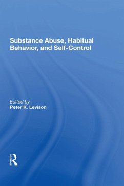 Cover Substance Abuse, Habitual Behavior, And Selfcontrol (eBook, PDF)
