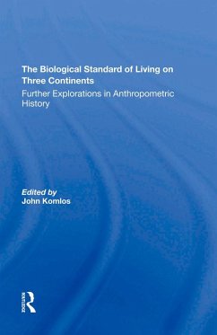 Cover The Biological Standard Of Living On Three Continents (eBook, ePUB)