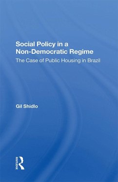Social Policy In A Non-democratic Regime (eBook, PDF) - Shidlo, Gil