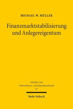 Cover Finanzmarktstabilisierung und Anlegereigentum (eBook, PDF)