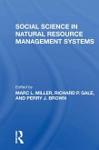 Social Science In Natural Resource Management Systems (eBook, ePUB)