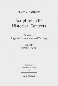 Scripture in Its Historical Contexts (eBook, PDF) - Sanders, James A.