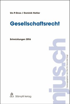 Gesellschaftsrecht (eBook, PDF) - Gnos, Urs P.; Hohler, Dominik