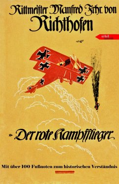 Der rote Kampfflieger (eBook, ePUB) - Richthofen, Manfred Von