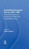 Soviet/east European Survey, 1987-1988 (eBook, ePUB)
