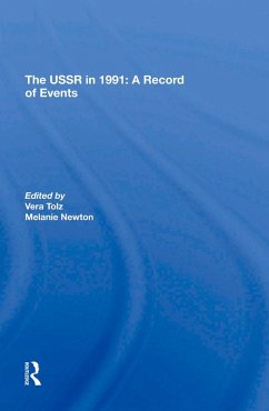 The Ussr In 1991 (eBook, ePUB) - Tolz, Vera; Newton, Melanie