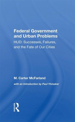 Cover The Federal Government And Urban Problems (eBook, ePUB)