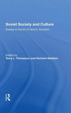 Cover Soviet Society And Culture (eBook, ePUB)