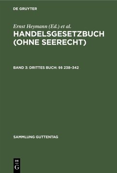 Drittes Buch: §§ 238-342 (eBook, PDF)