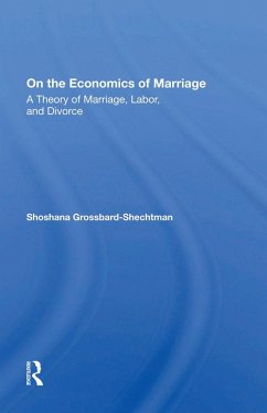 Cover On The Economics Of Marriage (eBook, PDF)