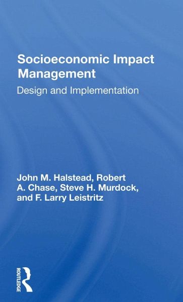 Socioeconomic Impact Management (eBook, ePUB) Socioeconomic Impact Management (eBook, ePUB)