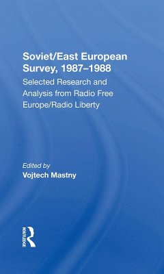 Soviet/east European Survey, 1987-1988 (eBook, PDF) - Mastny, Vojtech