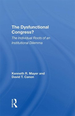 Cover The Dysfunctional Congress? (eBook, PDF)