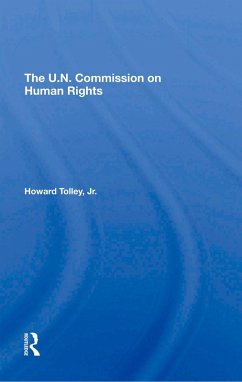 Cover The Un Commission On Human Rights (eBook, PDF)