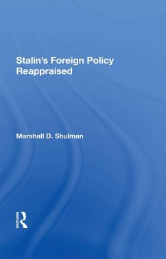 Cover Stalin's Foreign Policy Reappraised (eBook, PDF)