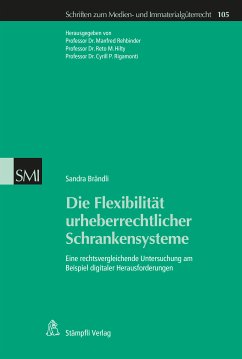 Die Flexibilität urheberrechtlicher Schrankensysteme (eBook, PDF) - Sandra, Brändli