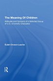 The Meaning Of Children (eBook, ePUB)