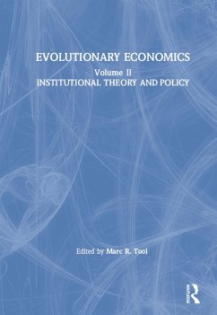 Evolutionary Economics: v. 2 (eBook, PDF) - Tool, Marc R.