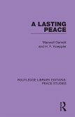 A Lasting Peace (eBook, PDF)