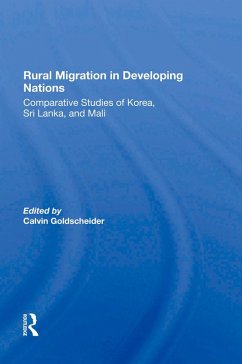 Rural Migration In Developing Nations (eBook, PDF) - Goldscheider, Calvin
